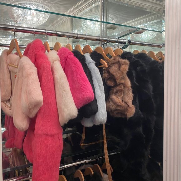 Juicy Couture Fox furs Rabbit furs 2004 MEGA RARE Jackets Boleros - Picture 1 of 16